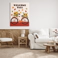 thumbnail image 2 of Stupell Indtries Welcome Fall Saying Orange Harvest Bicycle Sunflower Basket,36 x 48,Design by Jo Taylor, 2 of 6
