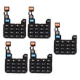thumbnail image 3 of Teclado numérico para walkie-talkie de 5 piezas para BAOFENG UV 5R UV 5RA UV 5RC UV 5RE BF F8HP UV 5RX3 y otras radios bidireccionales, 3 of 12