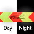 thumbnail image 2 of 120ft Night Reflective Safety Tape Warning Caution Adhesive Conspicuity Arrow Checker Marking Decal Sticker Roll Film Truck RV Trailer Boat ATV Construction Indoor Outdoor, 2 of 2