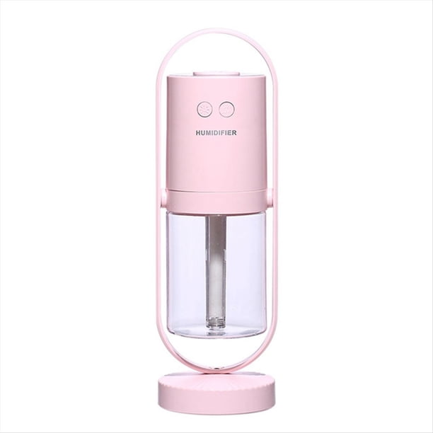 Humidificador de Aire USB con Luces de Proyección Nocturnas, Generador de Niebla Ultrasónico para Automóvil, Minipurificador de Aire para Oficina