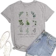 thumbnail image 6 of WEIWEN Fruit of The Spirit Christian Shirts for Women Trendy 2026 Basic Tees Short Sleeve Summer Tops Dressy Casual Inspirational Religious Botanical Tshirts Grey, M, 6 of 6