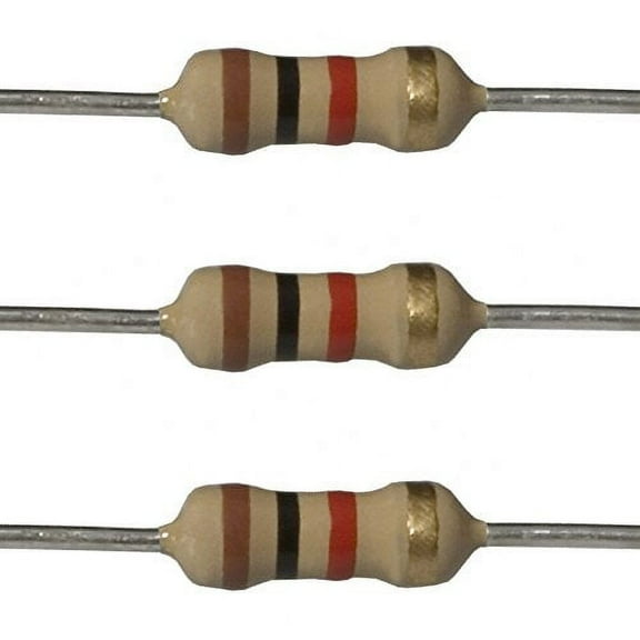 E-Projects 25EP5121K00 1k Ohm Resistors, 1/2 W, 5% (Pack of 25)