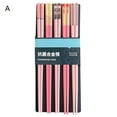 thumbnail image 2 of Hariumiu Chopsticks Set 5 Pairs Reusable Plastic Chopsticks Bpa-free Dishwasher-safe Non-slip Fiberglass Chinese Japanese Chopstick Gift Set Fiberglass, 2 of 7