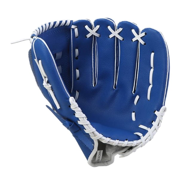 Guantes de Béisbol Azules Los Guantes de de Softball Espesan Práctica Del nzador en El , M 15.09 pulgadas Sunnimix Espesar Guantes de Softbol