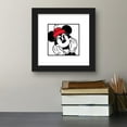 thumbnail image 5 of Gallery Pops Disney Mickey Mouse - Minnie Expressions - Lovestruck Wall Art, Black Framed Version, 12" x 12", 5 of 5