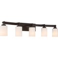 thumbnail image 3 of Quoizel Taylor 5 Light Vanity Light in Western Bronze, 3 of 5