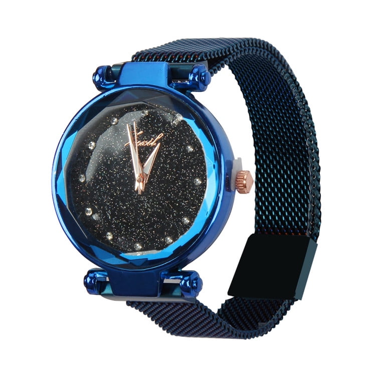 Luxury Women Starry Sky Watch Magnet Strap Buckle Female Wristwatch Fashion with Star Watch