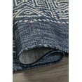 thumbnail image 5 of FH Home Outdoor Rug - Waterproof Easy to Clean Stain Resistant - Patio Indoor Outdoor Porch Deck Balcony Entryway - Boho Moroccan - Ariana - Blue - 5ft 2in x 7ft 6in, 5 of 5