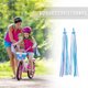 thumbnail image 4 of Serpentinas de bicicleta Niños Niños Scooter Equilibrio Bicicleta Cinta decorativa Manillar de bicicleta Colorido JShteea El nuevo, 4 of 8