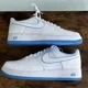 thumbnail image 2 of Ni&ke Air Force 1 '07 Low White University Blue Sole Men's Size 14 DV0788-101 New, 2 of 6