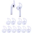 thumbnail image 1 of wonima02 5 Pairs Silicone Ear Tips Compatible for AirPods 1&2,Silicone Soft Anti-Slip Sport Earbud Tips, Anti-Drop Ear Hook Gel Headphones Earphones Protective Accessories Tips, 1 of 1