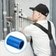 thumbnail image 5 of Uxcell 10 Pcs Pipe Fitting 1" Coupling Adapter Socket x Socket Blue, 5 of 6