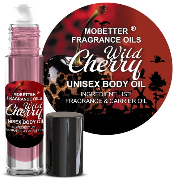 MOBETTER FRAGRANCE OILS Wild Cherry Fragrance Body Oil for Unisex