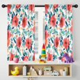 thumbnail image 5 of Blackout Kids Curtains,Pioneer Flower Floral Print Pattern Childrens Insulated Curtains Set Of 2,Bedroom Essentials,Toddler Room Decor 42"x54", 5 of 5