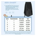 thumbnail image 7 of Girls Chiffon Ballet Dance Wrap Skirt for Ballroom Latin Salsa Tango Performance Practice Skirts, 7 of 7