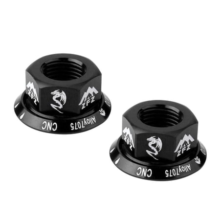 2 Pieces Hubs Nut Drums Screws M10 Axle Screw for Bolt Screw Fastener Washer - Black