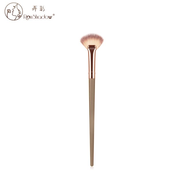 1 pieza de pinceles de maquillaje profesionales, suaves y esponjosos, para sombras de ojos, pestañas, rubor, resaltado, mezcla de cosméticos, herramientas de belleza