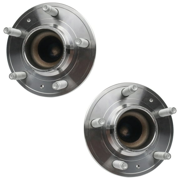 TRQ 2pc Rear Wheel Bearing & Hub Assembly Pair LH RH Set for Equinix Terrain FWD BHA30365 Fits select: 2018-2021 CHEVROLET EQUINOX, 2018-2021 GMC TERRAIN