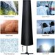 thumbnail image 2 of Straight Parasol Cover 300 cm, 210D Oxford Parasol Cover with Storage Bag, Weatherproof, UV Resistant, Snowproof, 2 of 3