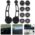 thumbnail image 2 of 1 Set Car Window Handle Aluminum Alloy Crank Handle Replacement, 2 of 9