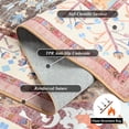 thumbnail image 6 of Ultrug Soft Boho Area Rug Moroccan Geometric Rugs Washable Carpet for Bedroom Living Room Home Decor,4'x6',Coffee, 6 of 7