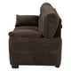 thumbnail image 3 of Sala 3-2 TRINITY Monza 2 Piezas (Sofá, Love Seat) Chocolate Para Sala, 3 of 8