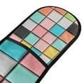thumbnail image 4 of Yayeee Double Oven Mitt Kitchen Heat Resistant Baking 35" x7" Quilted Glove, Colorful Checkered Pattern, 4 of 6