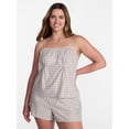 thumbnail image 2 of Joyspun Women's Woven Poplin Sleep Cami Top, Sizes XS-3X, 2 of 6
