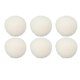 thumbnail image 1 of 6Pcs Wool Drying Balls Reusable Skin Friendly Static Reduction Time Saving Fabric Softener Ball for Clothes Laundry, 1 of 5
