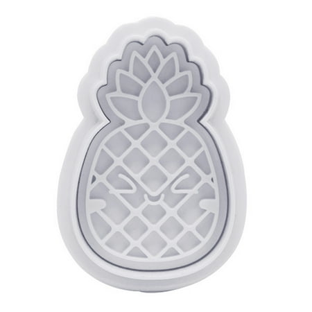 

3D Pineapple Shape Cake Decor Fondant Chocolate Mould Biscuits Plastic Mold