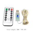 thumbnail image 3 of CNKOO Halloween Decorations Clearance Sale  Gypsophila String Lights 200 LED 65.6 FT Christmas Lights USB Powered String Lights With Remote Control Home Decorations(buy 2 get 1 free), 3 of 9