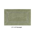 thumbnail image 3 of Better Trends Premium 3 Piece Bathroom Rug Set 100% Cotton, Extra Soft Tufted Bath Mat, Water Absorbent & Reversible Mat, Sage Lux Collection, 3 of 7