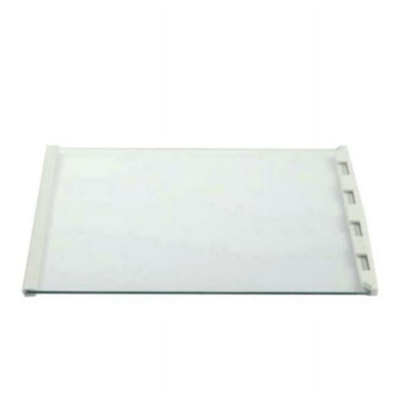 Whirlpool W11130202 11.69 x 11.37 in. Refrigerator Glass Shelf Upper Part