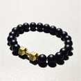 thumbnail image 2 of Pulsera De Cuentas Naturales Piedra Esmerilada Mancuerna Europea Y Joyería Fina Para Hombres Y Mujeres, 2 of 5