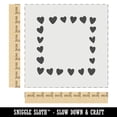 thumbnail image 2 of Cute Sweet Hearts Border DIY Cookie Wall Craft Stencil - 9.0 Inch, 2 of 5