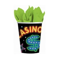 Casino Night 9oz Paper Cups (8ct)