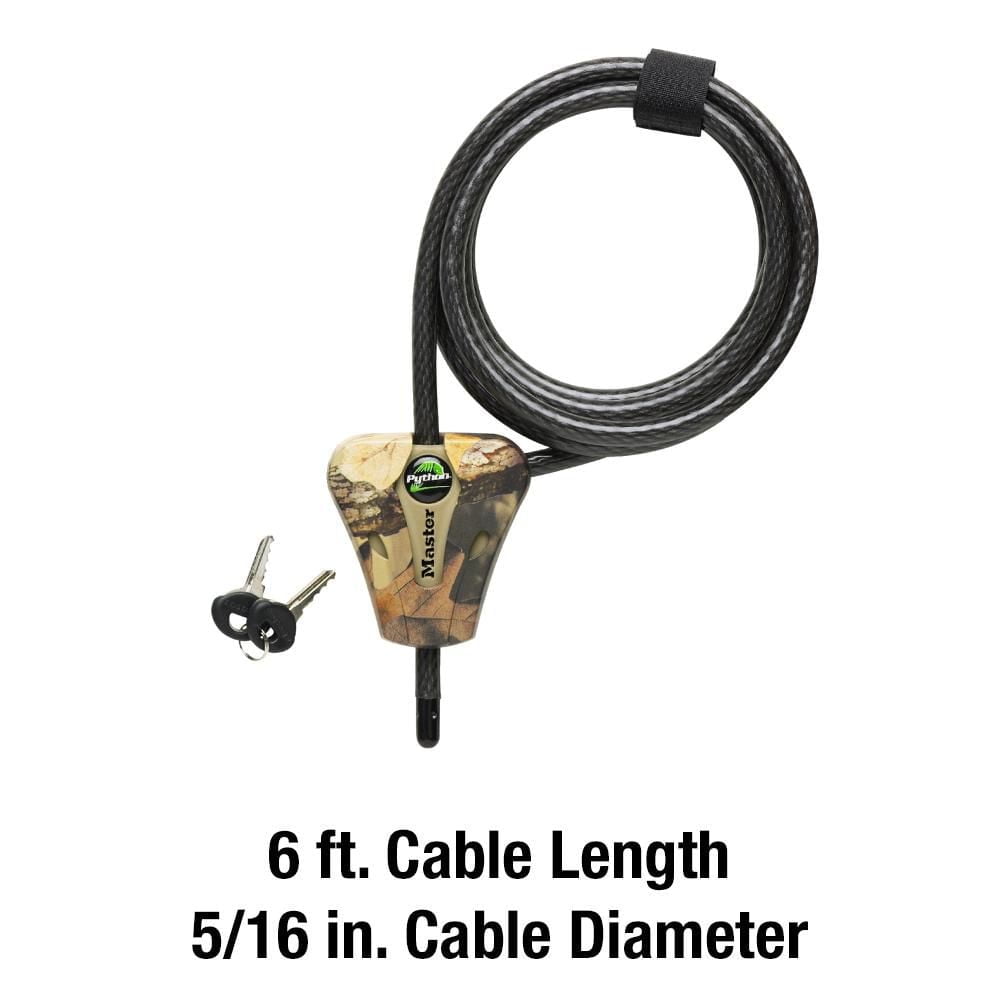 Master Lock® Python™ Adjustable Locking Cable #8418KADCAMO