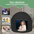 thumbnail image 5 of 2PCS Pop up Blackout Calming Tent With 2 Windows Easy to Set Up Foldable Calm down Black Tent Comfortable Accommodate 1 to 2 People Calm Corner Tent for Kids, 5 of 8