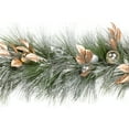 thumbnail image 6 of Northlight Flocked Pine and Ornaments Artificial Christmas Garland - 10' x  15" - Unlit, 6 of 9