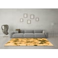 thumbnail image 3 of Ahgly Company Indoor Rectangle Abstract Orange Modern Area Rugs, 3' x 5', 3 of 4