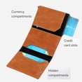 thumbnail image 6 of RFID Protection Card Holder - Smart Wallet - Pop-Up Wallet - Engraved Card Holder - Wallet with Magnetic Closure, Gray, Casual, 6 of 9