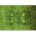 thumbnail image 1 of Ahgly Company Indoor Rectangle Oriental Green Industrial Area Rugs, 4' x 6', 1 of 4