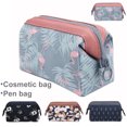 thumbnail image 1 of Pontos Material escolar de oficina Portátil Flor / Flamingo / Patrón de Hoja Viajes Cosméticos Lavado Bolsa Papelería Papelería Bolsa Pontos 21038153, 1 of 6