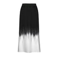 thumbnail image 6 of Turilly Summer Skirts for Women High Waist Satin Pencil Midi Skirt Slim Fit Office Business Casual Skirt, 6 of 7