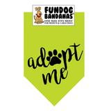 Adopt Me Neon Dog Bandana … (One Size Fits Most for Medium to Large Dogs, Neon