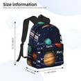 thumbnail image 2 of Easygdp Système Solaire pour Ordinateur Portable Sac à Dos Décontracté, Sac à Dos pour École, Voyage, Affaires, 2 of 6