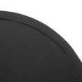 thumbnail image 6 of Black Round Mango Wood Frame Wall Mirror D20 Inch Transitional Decor for Bathroom Entryway, 6 of 15