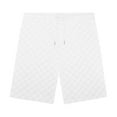 thumbnail image 5 of Fgnfyis 2025 Men's Loose Casual Checkerboard Sports Shorts Crew Neck Long Sleeve T Shirt Two Piece Set 2 Piece Sets Men Outfit White XXXL, 5 of 8