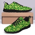 thumbnail image 4 of St Patricks Day Shoes for Women Men Running Sneakers Breathable Casual Sport Tennis Shoes Black Size 8.5, 4 of 5