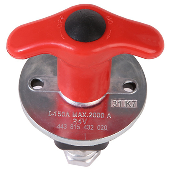 6X 150A-250A WH-A007 Battery Switch Battery Disconnect Kill Cut Off Switch for Car Boat Truck Battery Disconnect Switch